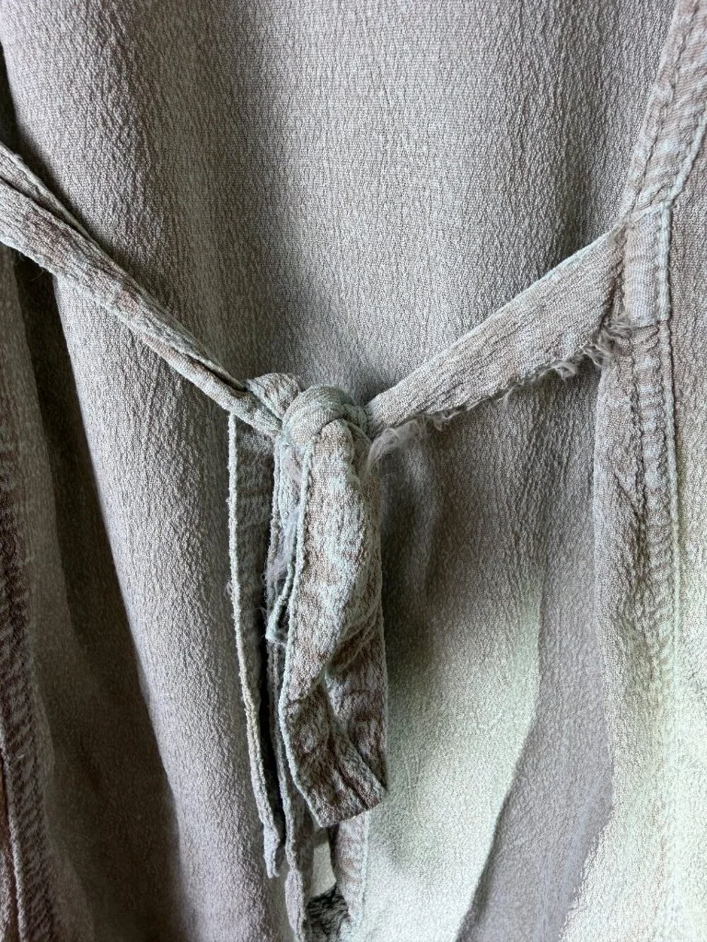 Sacred Threads Sage Green Embroidered Blouse Free Size